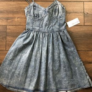 Denim Skater Dress